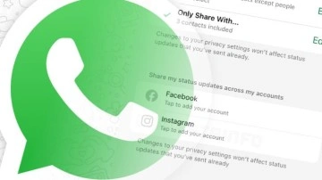 WhatsApp'a Durumları Instagram'a Aktarma Özelliği Geliyor