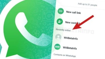 WhatsApp, Az Önce Çevrim İçi Olan Kişileri Gösterecek