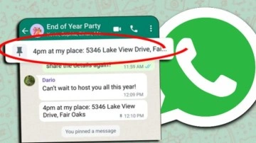 WhatsApp'a Mesaj Sabitleme Özelliği Geldi - Webtekno