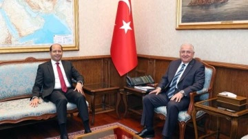 Yaşar Güler, Mısır'ın Ankara Büyükelçisi Elhamamy'i kabul etti