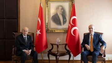 Yeni anayasa mesaisinde TBMM Başkanı Kurtulmuş, MHP lideri Bahçeli ile görüşecek