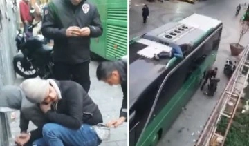 Yer: Beyoğlu... Otobüsün üstünde Yunanistan’a kaçmaya çalışan 2 kişi yakalandı