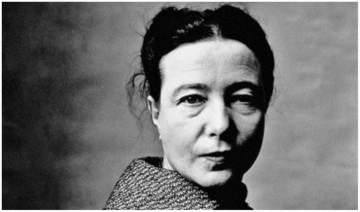 Yıkan ve yıkılan kadın; Beauvoir!