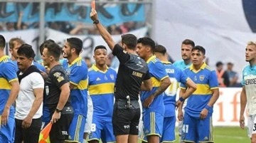 Yok böyle final! Boca Juniors, 11 kırmızı kartın çıktığı maçı 3-0 hükmen kazandı