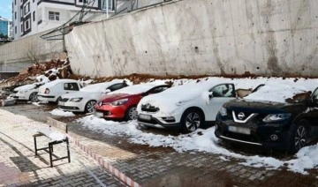Yozgat'ta bir hafta önce çöken istinat duvarı kaldırılmadı; 11 araç hâlâ enkaz altında