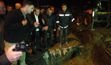 Yozgat'ta iş makinesi doğalgaz borusunu deldi, kentin gazı kesildi