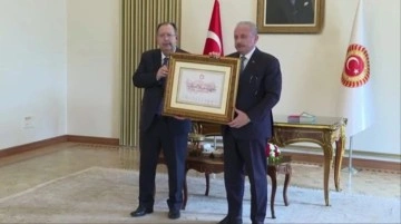 YSK, Cumhurbaşkanı Erdoğan'ın mazbatasını TBMM Başkanı Şentop'a teslim etti