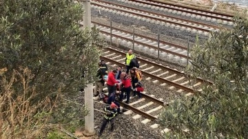 Yüksek Hızlı Tren yaya çarptı! Vatandaş ağır yaralandı!