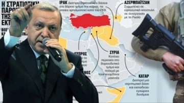 Yunan medyası, Cumhurbaşkanı Erdoğan'ın hamlelerini tahmin etmeye çalışıp harita hazırladı