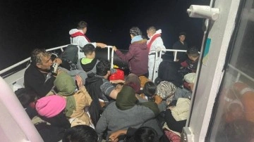 Yunan ölüme terk etti: 40 kaçak göçmen kurtarıldı