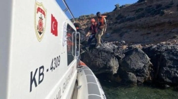 Yunanistan unsurlarınca geri itilen 36 sığınmacı kurtarıldı