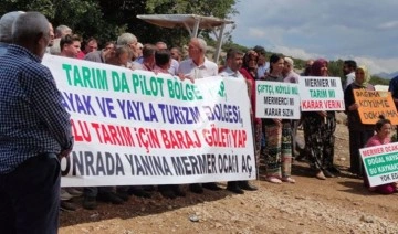 Yurttaşlar, Tavas'ta maden ocaklarına karşı mücadeleyi sürdürüyor