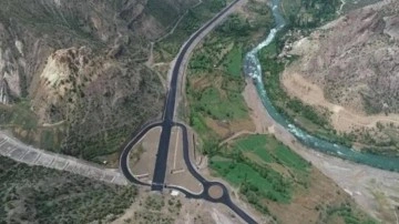 Yusufeli Baraj yolu tamamlanıyor