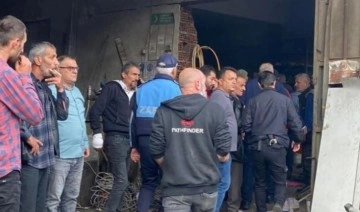 Zonguldak'ta sanayi sitesinde patlama: 1 işçi öldü
