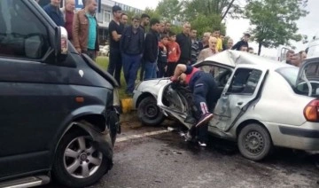 Zonguldak'ta trafik kazası: Baba öldü, kızı yaralı