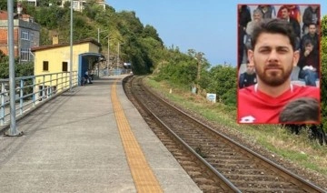 Zonguldak'ta trenin çarptığı futbolcu Aytunç Topaloğlu hayatını kaybetti